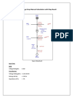 Cable Voltage Drop Calculation with Etap