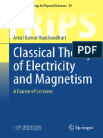 Classical Theory of Electricity and Magnetism: Amal Kumar Raychaudhuri