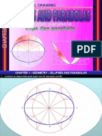 Engineering Drawing Form 4 Ellipes and Parabolas
