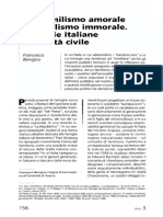 Dal Familismo Amorale Al Familismo Immorale - Francesco Benigno