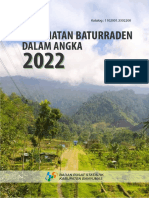 Kecamatan Baturraden Dalam Angka 2022