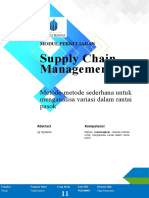 Supply Chain Analisis