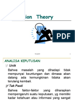 Pertemuan 14 Dan 15 (Decision Theory)