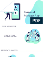 Password Manager Presentation