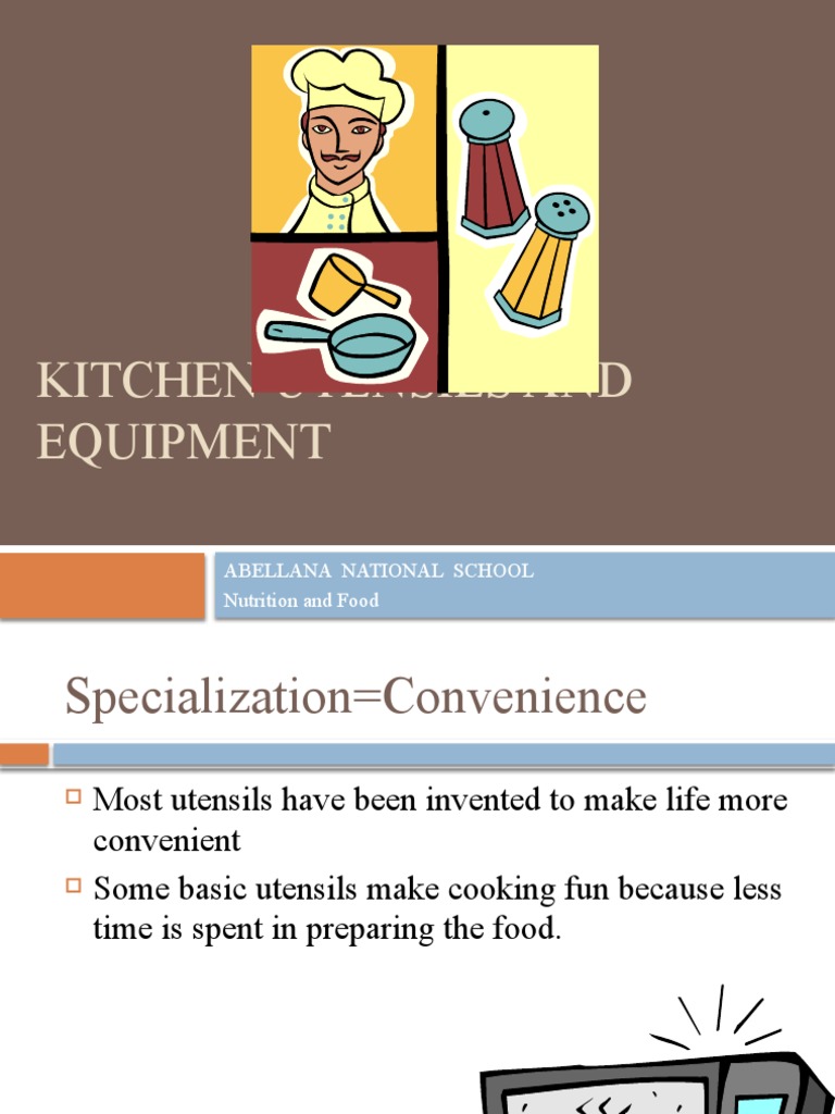 Kitchen Utensils PPT (1) PDF Kitchen Utensil Spoon