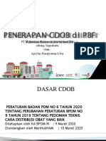 Penerapan CDOB