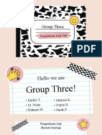 Group Three: Penginderaan Jarak Jauh