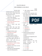 Soal PTS PAI 8 SMP U - Miftahul Ulum