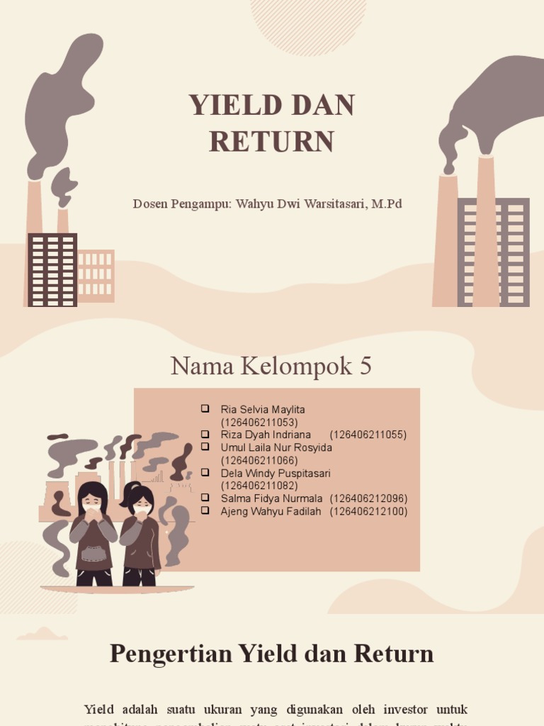 Memahami Yield dan Return Investasi | PDF