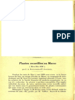 Battandier - Jahandiez, 1921 - Plantes Recueillies Au Maroc (Mars-Mai 1920) 1-6