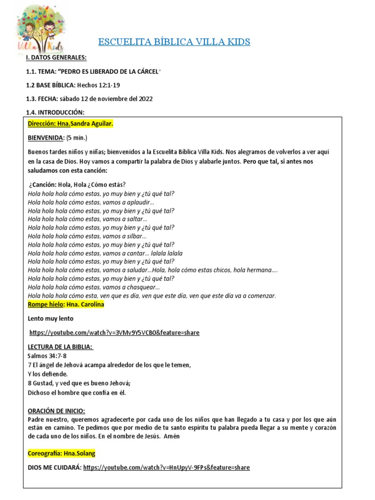 LecciónPedro Es Librado de La Cárcel PDF San Pedro orador del Señor