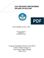 Instrument Evaluasi - Format Portofolio