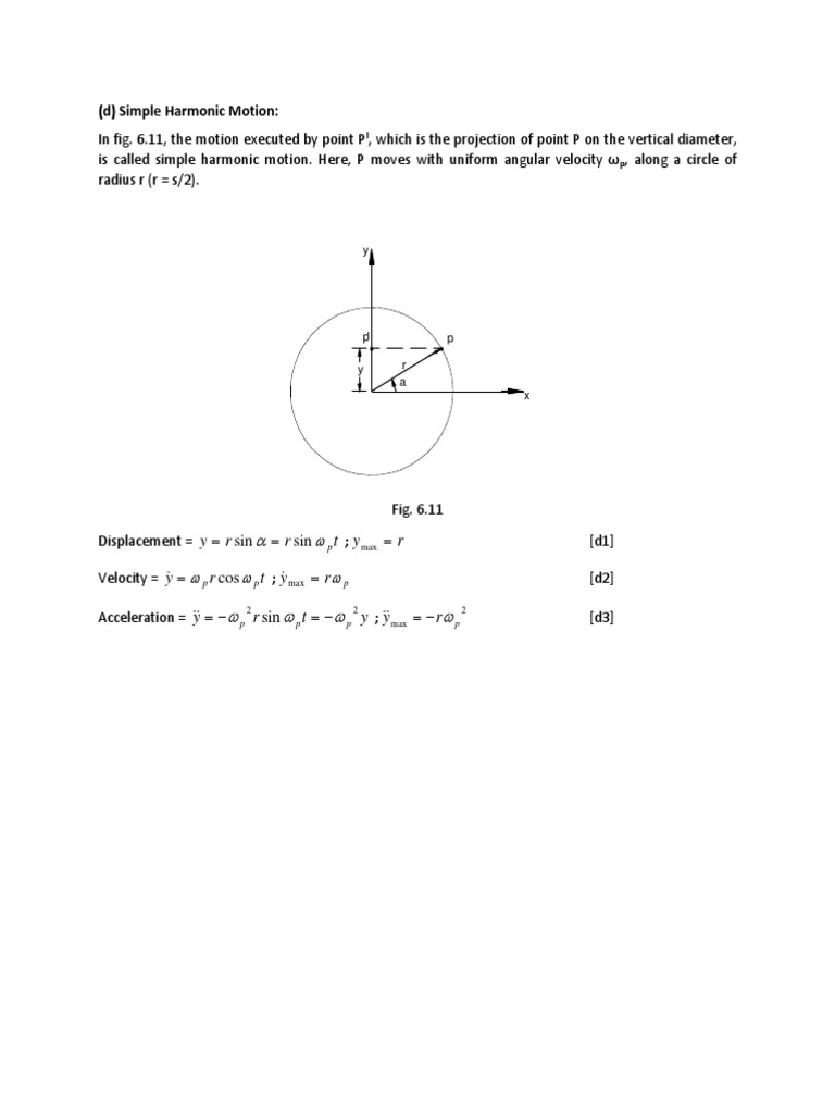 Cam and Follower Part 3 PDF Velocity Acceleration