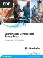 Guardmaster Configurable Safety Relay: User Manual