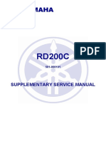 Yamaha RD200C 581-000101 Service Manual