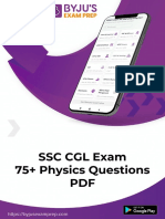 SSC CGL Physics 931667557172347