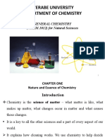 General Chemistry at Werabe University