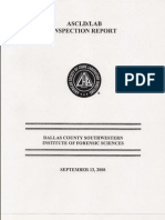 SWIFS ASCLD-LAB Inspection Report 09.13.2008 PDF