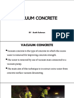 Vacuum Concrete