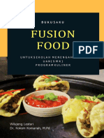 C38 Buku Saku Fusion Food