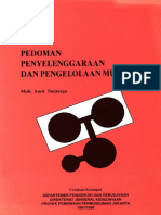 PEDOMAN PENYELENGGARAAN DAN PENGELOLAAN MUSEUM