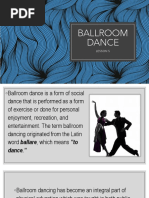 Ballroom and Hiphop Dance PE GRADE 12