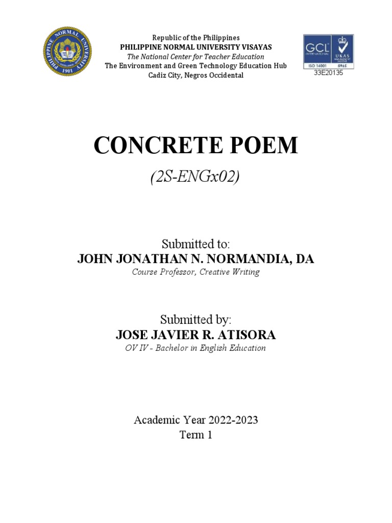 CONCRETEPOEM PDF