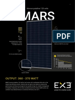 EXE EN Mars Mono 120 Cell 360 370 WP M6 166 9BB - Black White