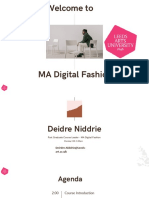 Ma Digital Fashion - Week 1