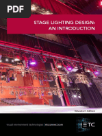 Stage Lighting Design | PDF | Theatre | Lighting