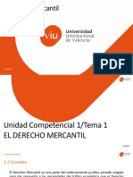 01 - Unidad Competencial 1 - El Derecho Mercantil