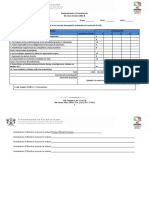 Autoevaluación y Coevaluación 2021B