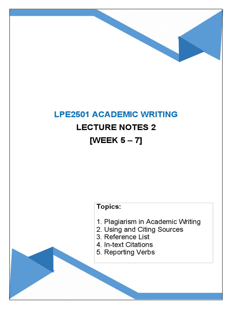 Referencing Lecture Slides Effectively | PDF | Plagiarism | Citation