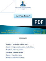 Béton Armé 1 - EMG - Chap 1+2+3