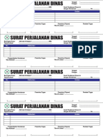 Surat Perjalanan Dinas