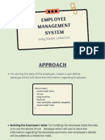 Employee Managemnt System
