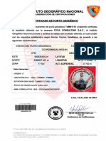Certificacion Ign - Tumbes 2021