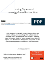 M4 4.2 LearningStylesandStrategyBasedInstruction