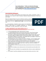 2022 - 2023 STUDENT NIE and RESIDENCY CARDS (NON-EU) and CERTIFICADO DE REGISTRO (EU)