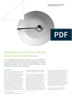 Hospitality Tourism Sector Domestic Market Review