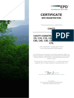 DAP-EPD Registration Certificate