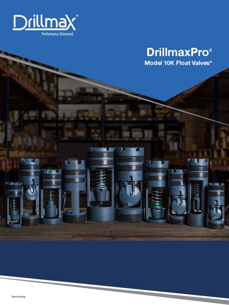 Drillmax 10K Float Valve FA PDF Valve Pipe (Fluid Conveyance)