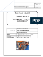 Seguridad y Circuitos Electricos Lab 1 y Lab 2