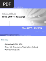 Download Webcourse - HTML Dom by Nguyn Quc Tun SN61242814 doc pdf