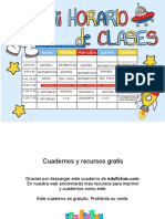 Horari de Clases 4 A