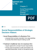 Chapter 3 - Social Responsibility and Ethics in Strategic Management