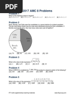 2017 AMC 8 Problems