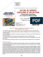 Edvolcan_présentation_sport Et Mérite, Histoire d'Un Mythe