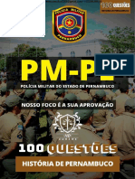 100 QUESTÕES DE HISTÓRIA DE PERNAMBUCO - PMPE - HD CURSOS
