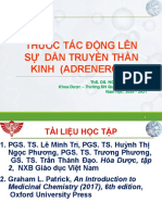 Bu I 5,6 Thuoc Tac Dong Len Dan Truyen Adrenergic + Gây Tê